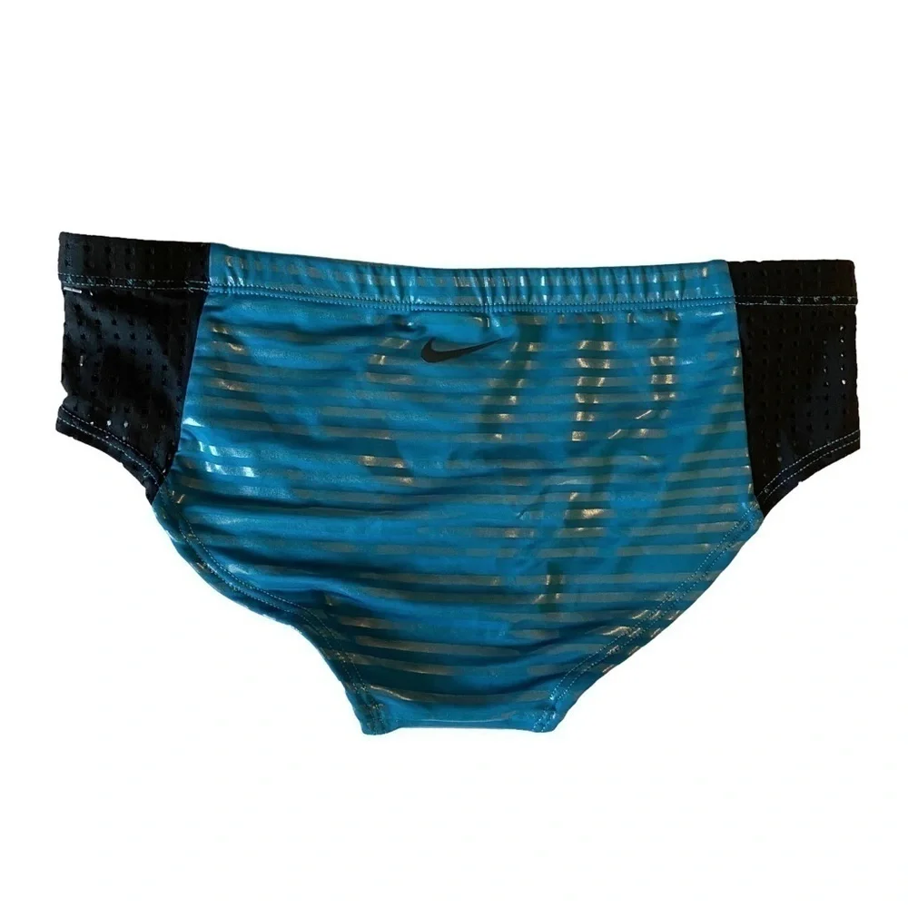 Nike 6:1 Shine Stripe Hipster Bikini Bottom NWOT